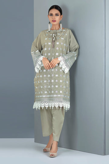 Ic21301 Grey Khaadi Autumn Collection 2021